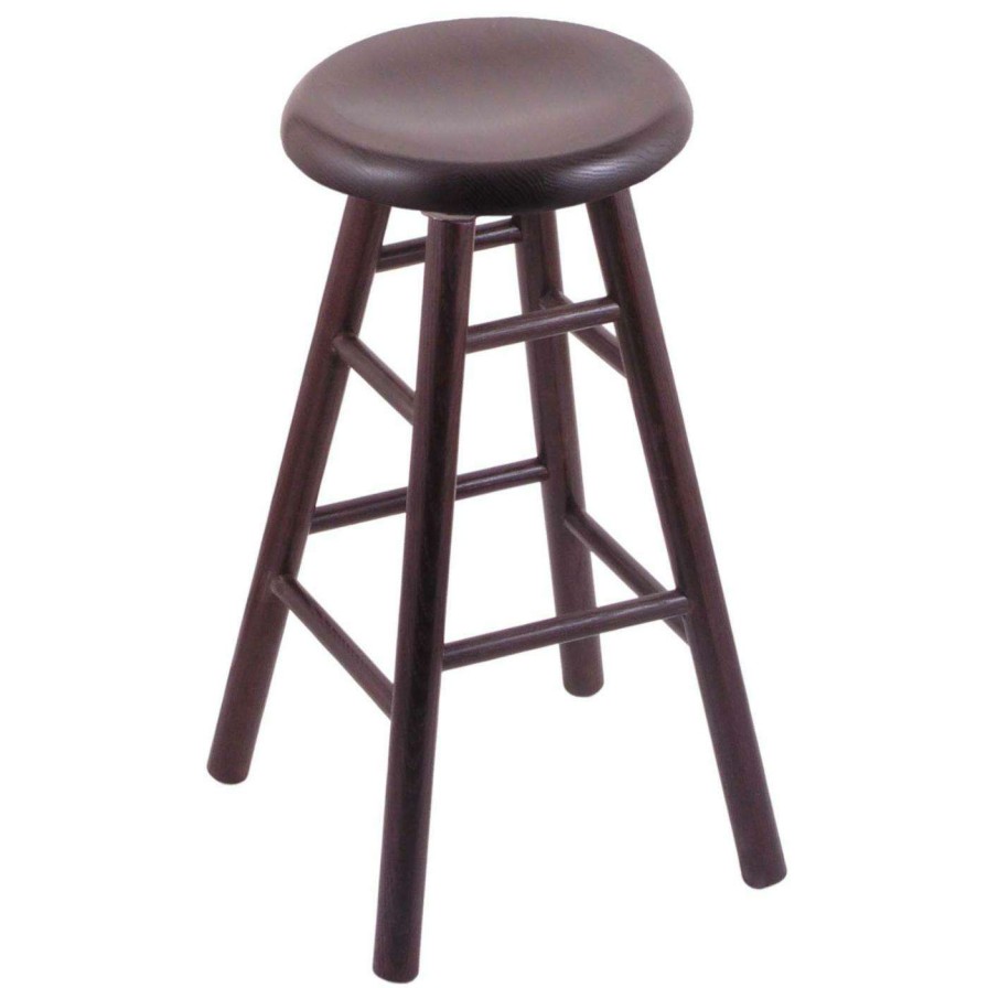 Bar Stools * | New Counter Height Stools Holland Bar Stool Co Oak Stool With Smooth Legs