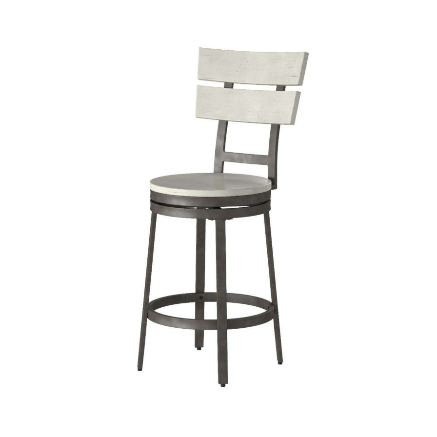 Bar Stools * | Best Reviews Of Counter Height Stools American Woodcrafters Colson 24 In. Swivel Counter Stool