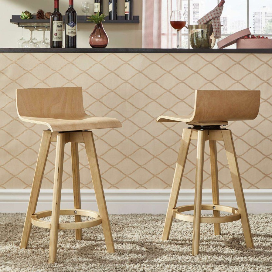 Bar Stools * | Brand New Counter Height Stools Weston Home Aleksi 24 In. Swivel Counter Stool Set Of 2