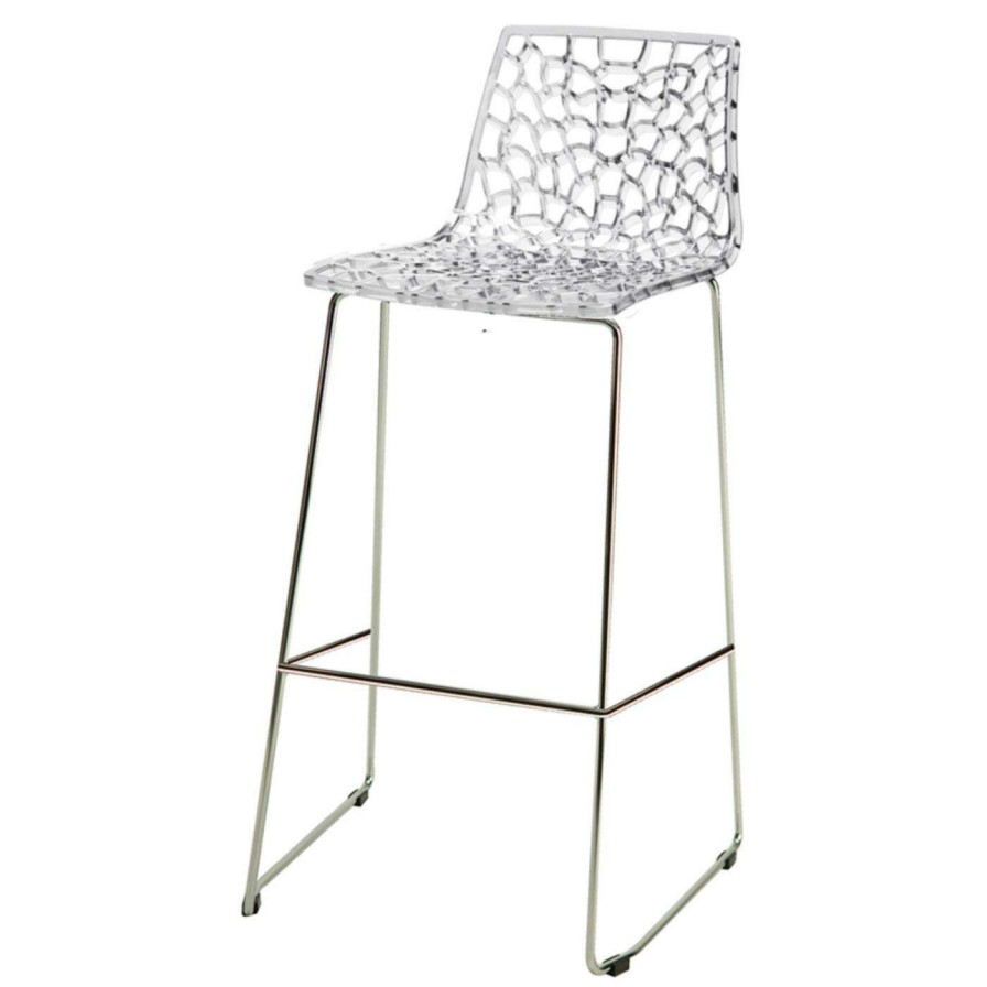 Bar Stools * | Promo Counter Height Stools Grandsoleil Upon Spider Fix Counter Height Bar Stool