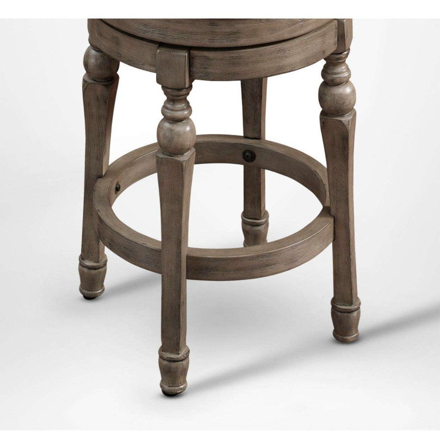 Bar Stools * | New Counter Height Stools Comfort Pointe Maxwell Backless Swivel Counter Stool