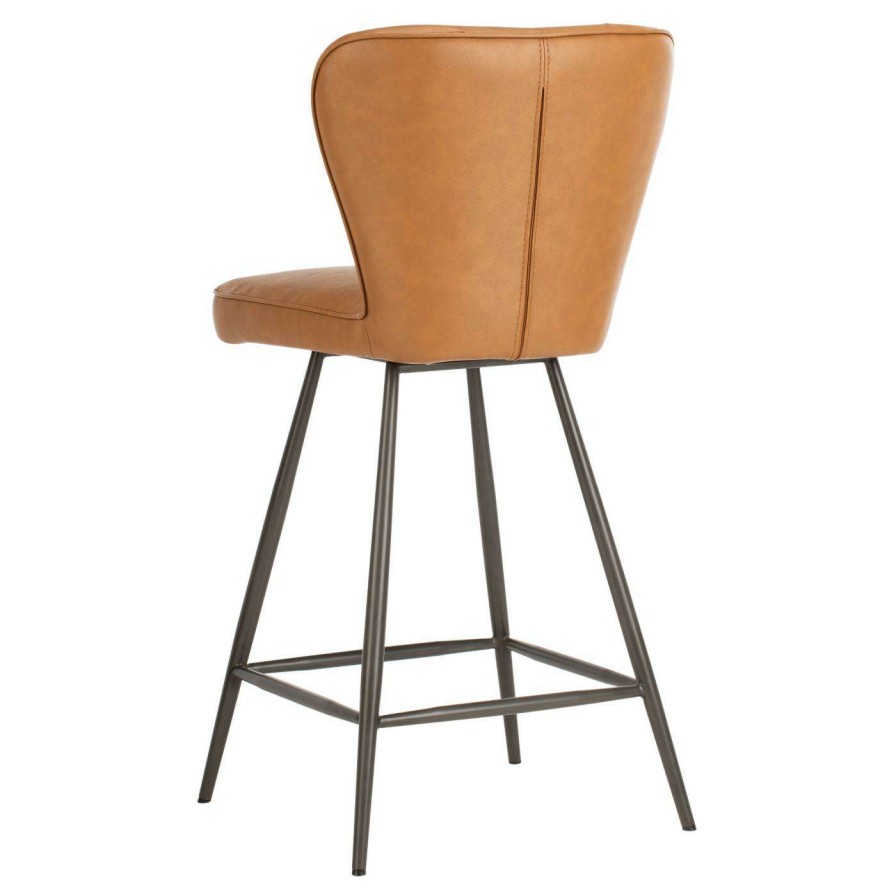 Bar Stools * | Cheapest Counter Height Stools Safavieh Ashby 26 In. Counter Stool Set Of 2