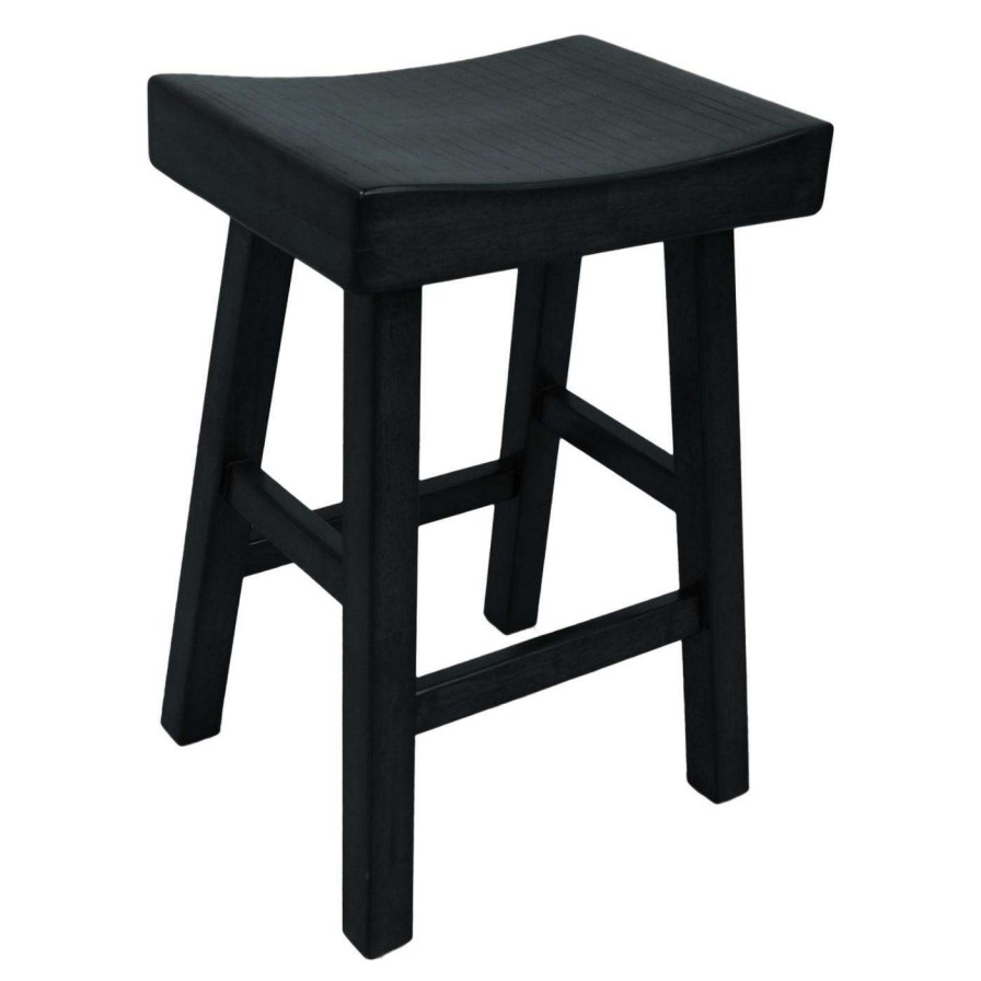 Bar Stools * | Budget Carolina Chair & Table Co. Counter Height Stools Carolina Chair & Table Co. Thea 24 In. Backless Counter Stool