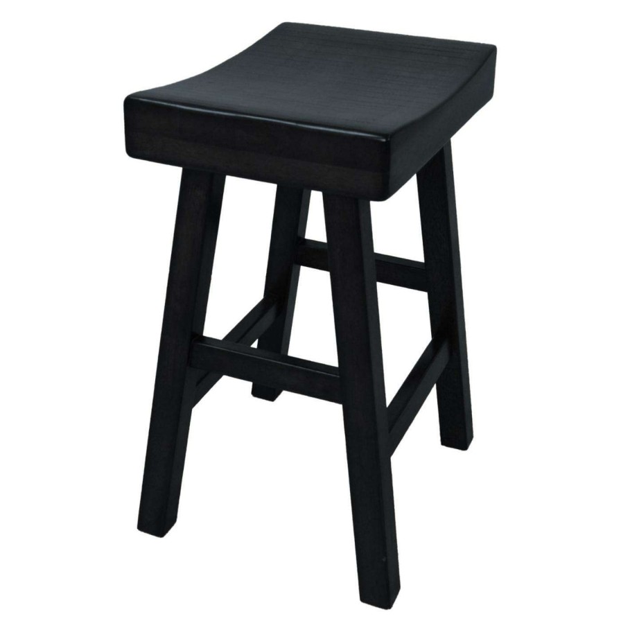 Bar Stools * | Budget Carolina Chair & Table Co. Counter Height Stools Carolina Chair & Table Co. Thea 24 In. Backless Counter Stool