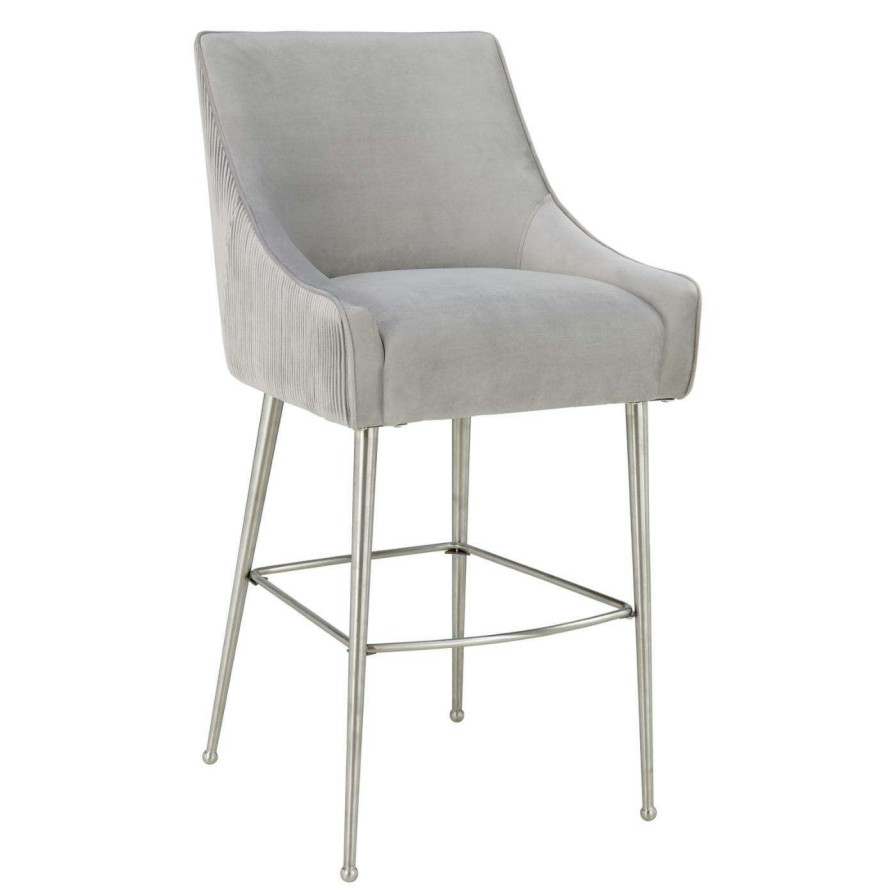 Bar Stools * | New Counter Height Stools Tov Furniture Beatrix 25.6 In Upholstered Counter Stool