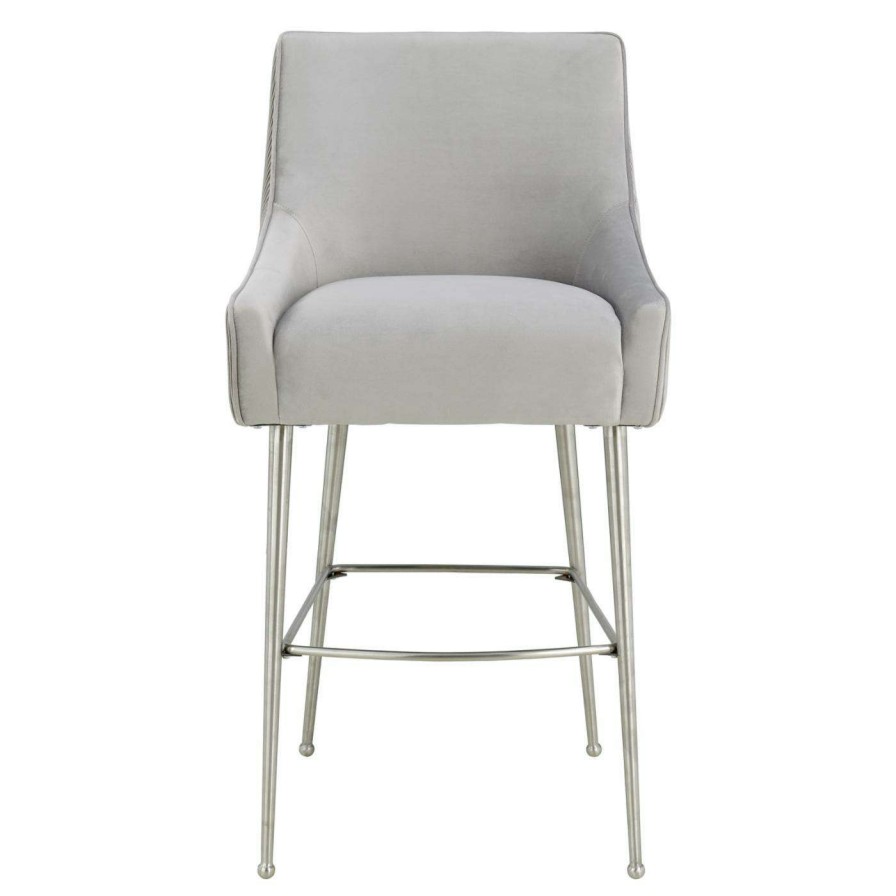 Bar Stools * | New Counter Height Stools Tov Furniture Beatrix 25.6 In Upholstered Counter Stool